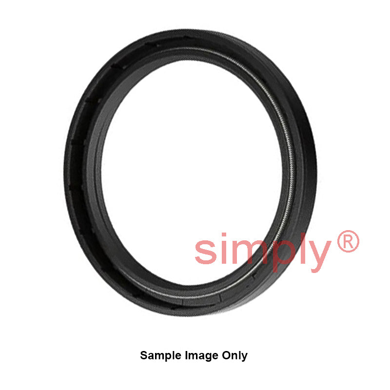 NAK 42x57x10mm Nitrile Rubber Double Lip Rotary Shaft Oil Seal with Garter Spring TC