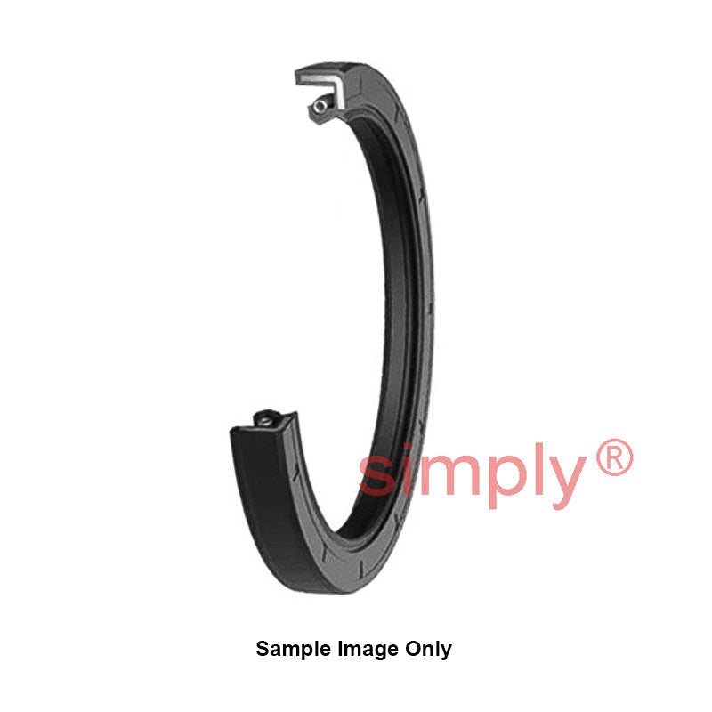 NAK 14x30x7mm Nitrile Rubber Double Lip Rotary Shaft Oil Seal with Garter Spring TC