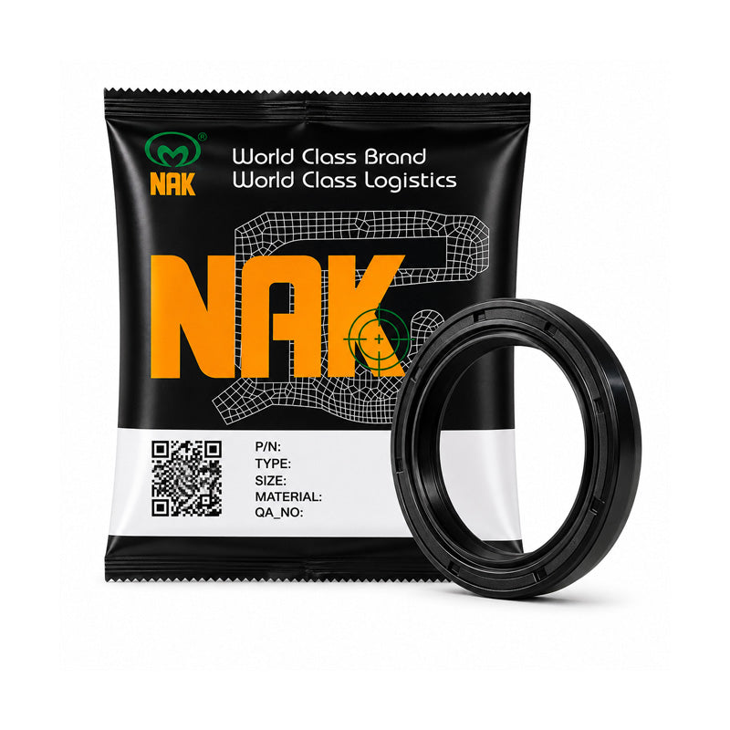 NAK 85x110x12mm Nitrile Rubber Double Lip Rotary Shaft Oil Seal with Garter Spring TC - Allow 7-10 Days