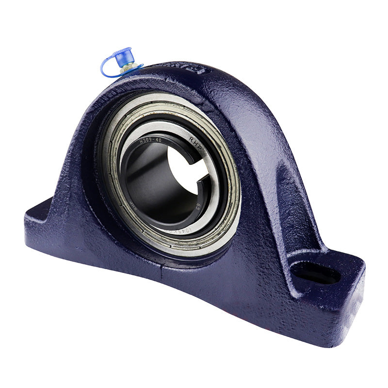 RHP NP1035-1-3/16K Two Bolt Cast Iron Pillow Block and 1-3/16 Bore Taper Insert with Sleeve and Lock Nut