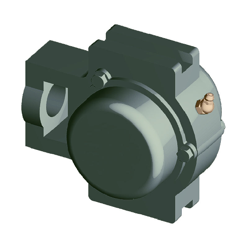 NTN CM-UCT316-301D1 Imperial Cast Iron Take Up Unit with 3-1/16 inch Bore Bearing Unit with Cast Iron Cover - Closed Version - Allow 2-3 Days