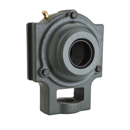 NTN CM-UKT307D1/H2307X Metric Cast Iron Take Up Unit with Cast Iron Cover - Closed Version - Insert and Adaptor Sleeve Fits 30mm Shaft - Allow 2-3 Days