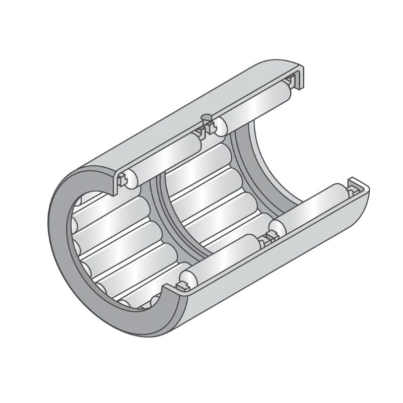 NTN HK3038ZWD Drawn Cup Double Row Needle Roller Bearing with Open End 30x37x38mm