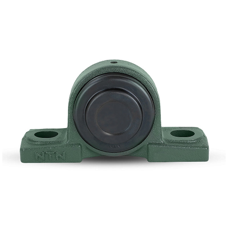NTN SM-UCP204-012D1 Imperial Cast Iron Two Bolt Pillow / Plummer Block Housing with 3/4 inch Bore Insert with Steel Plate Cover - Closed Version - Allow 2-3 Days