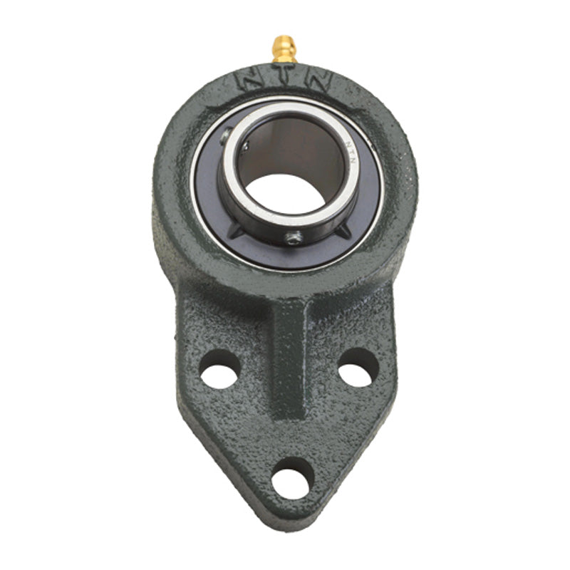 NTN M-UCFH208-109D1 Imperial 3 Bolt Cast Iron Bracket Flange Bearing 1-9/16 inch Bore - Allow 2-3 Days
