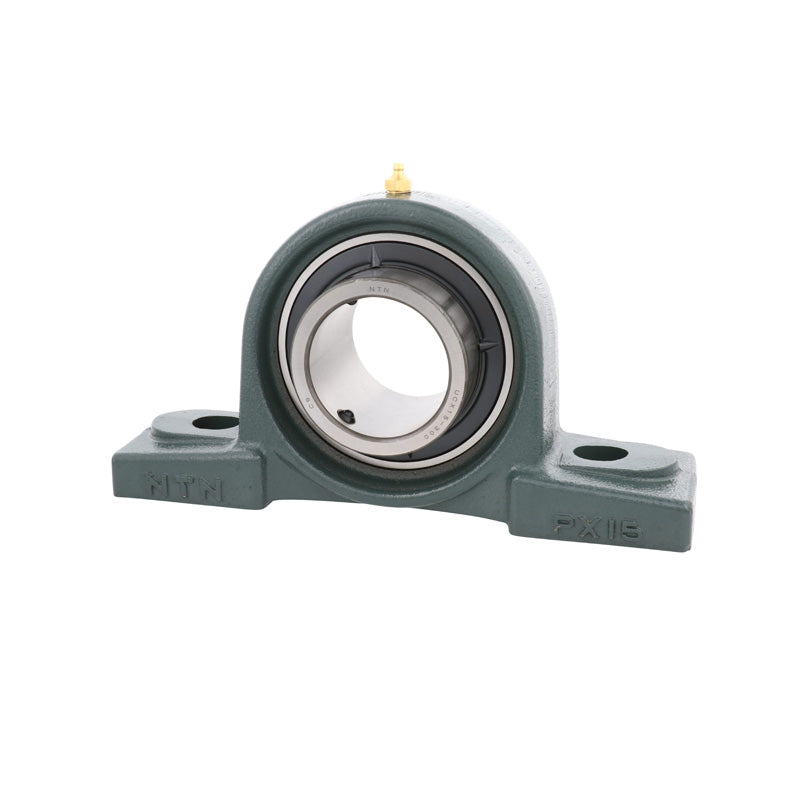 NTN UCPX11-201D1 Imperial Cast Iron Two Bolt Pillow / Plummer Block Housing with 2-1/16 inch Bore Insert - Allow 2-3 Days