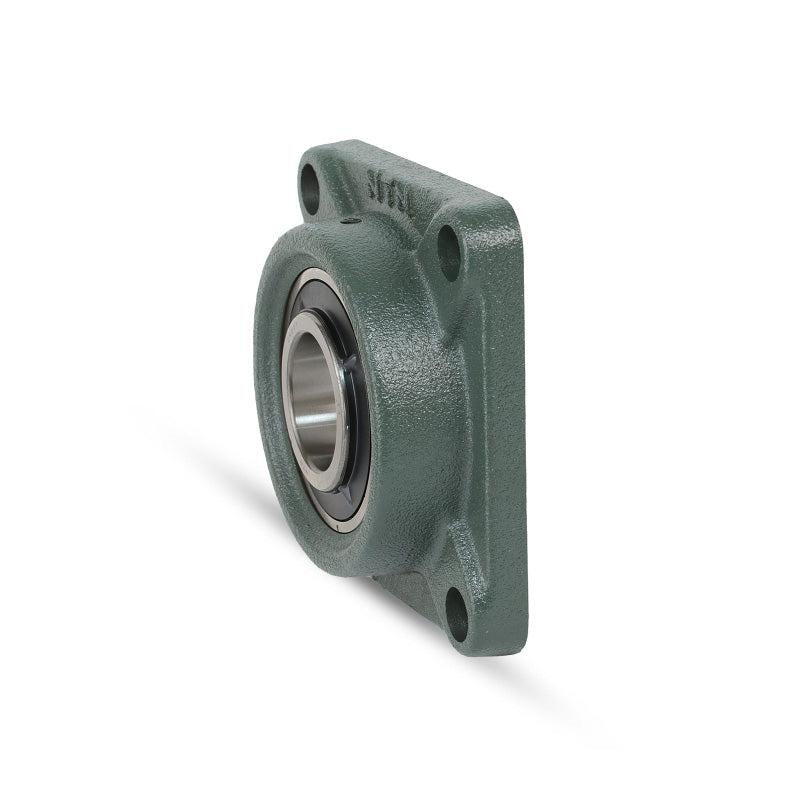 NTN UKFX09D1/HE2309X Imperial Four Bolt Square Cast Iron Housing Insert and Adaptor Sleeve Fits 1-1/2 inch Shaft - Allow 2-3 Days