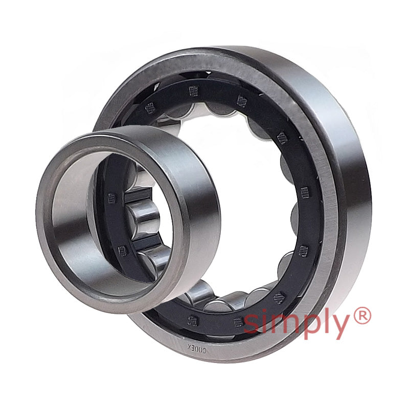Codex NU2312 Single Row Cylindrical Roller Bearing 60x130x46mm