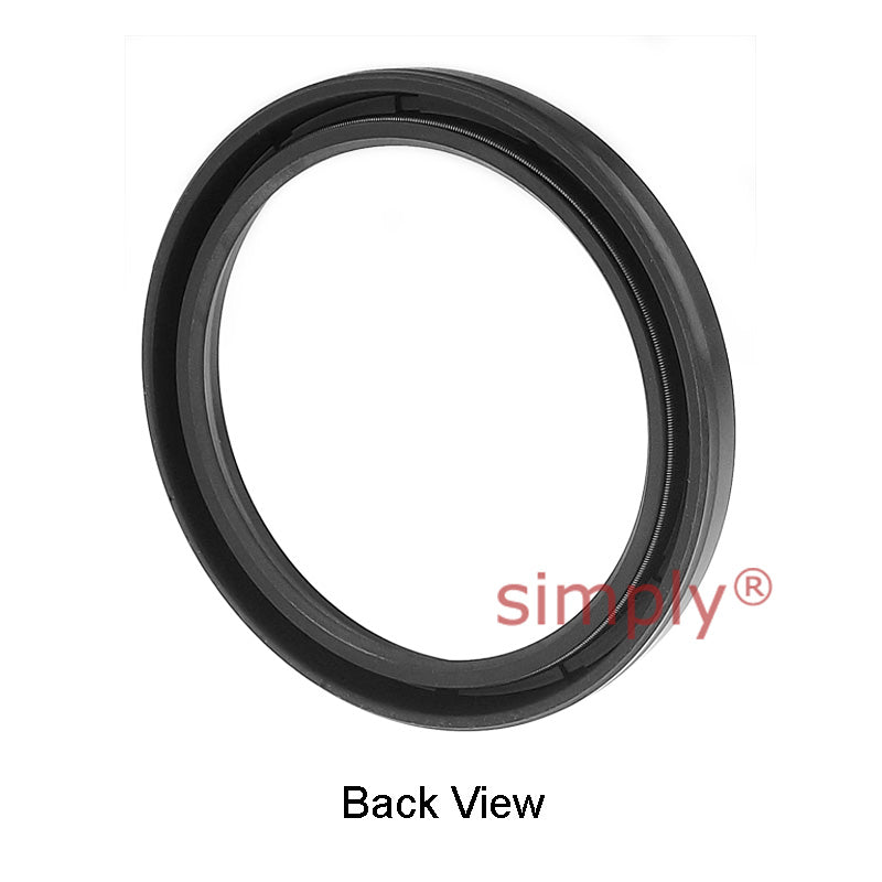 56x72x8mm Nitrile Rubber Single Lip Rotary Shaft Oil Seal with Garter Spring SC / R21