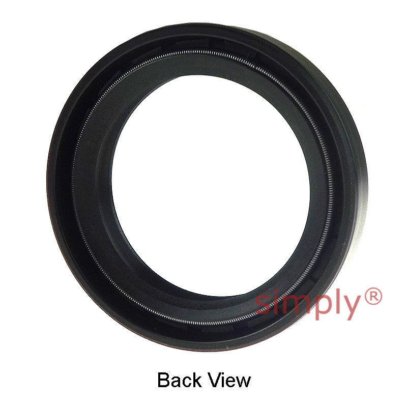 48x58x9.5/11.5DC4SS Metric Fork and Damper Nitrile Rubber Oil Seal with 2 Opposite Facing Individually Sprung Sealing Lips and Raised Outer Sealing Band on Outside Diameter