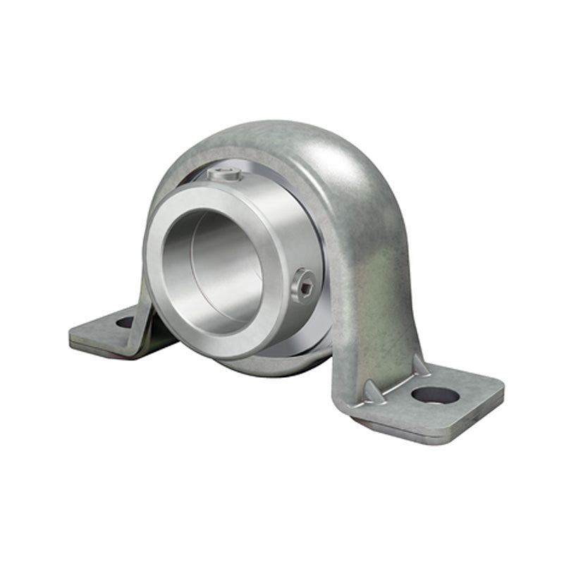 SKF P80R35WF Pressed Steel Plummer Block with Grub Screw Insert 35mm Bore