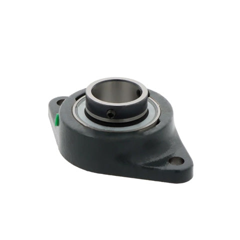 INA PCJTY35XLN Two Bolt Cast Iron Oval Housing with Grub Screw Insert 35mm Bore