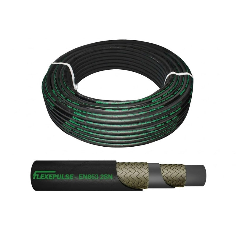 FLEXEPULSE 3/8 inch 2SN Hydraulic Hose - Per Metre - Allow 2-3 Days