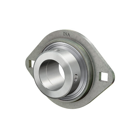INA RALTR25XL Three Bolt Sheet Steel Triangle Housing with Eccentric Collar Insert 25mm Bore