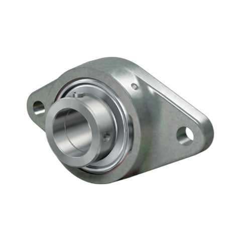 INA RCJT40XLNFA125 Two Bolt Cast Iron Oval Housing with Eccentric Collar Insert and Anti-Corrosion Protection 40mm Bore