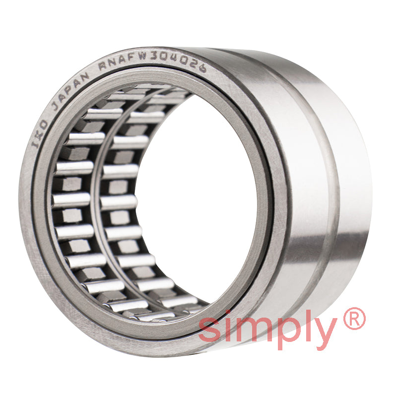 IKO RNAFW304026 Metric Open Type Double Row Needle Roller Bearing 30x40x26mm