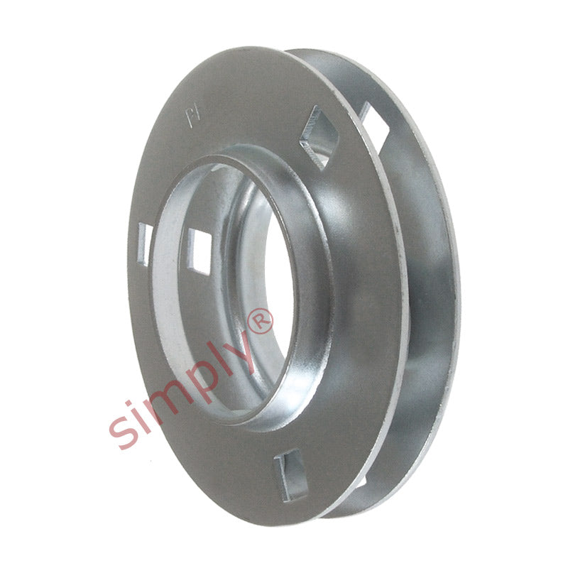 SSPF-7 Pressed Stainless Steel 3 Bolt Round Bearing Housing for SA and SB 207 Inserts