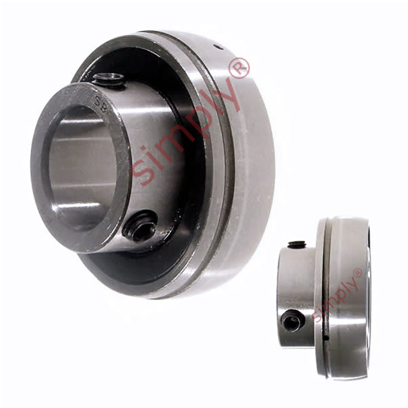 SSSB204 Stainless Steel Metric Bearing Insert with 20mm Bore 47mm Outside Dia
