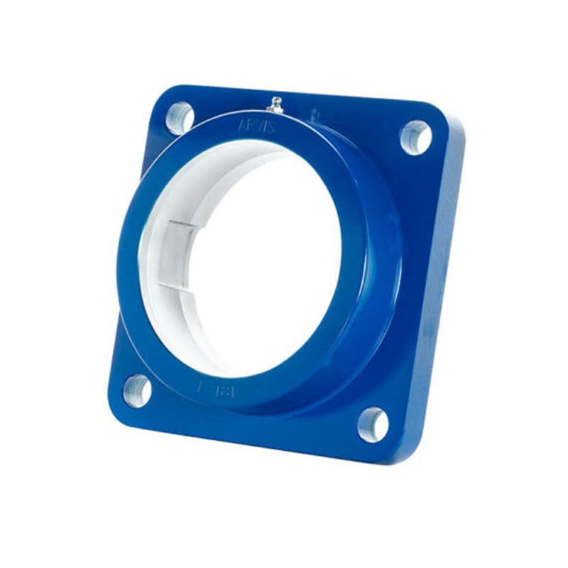 Major Brand MSF6T Metric Steel Four Bolt Square Flanged Housing for Bearings with 100mm Outer Diameter - Allow 3-4 Weeks