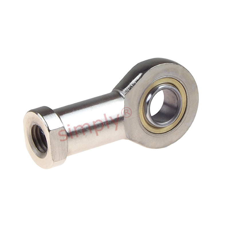 Codex SI12C Right Hand Steel / PTFE Sintered Bronze Lined Plain Female Rod End M12 Thread