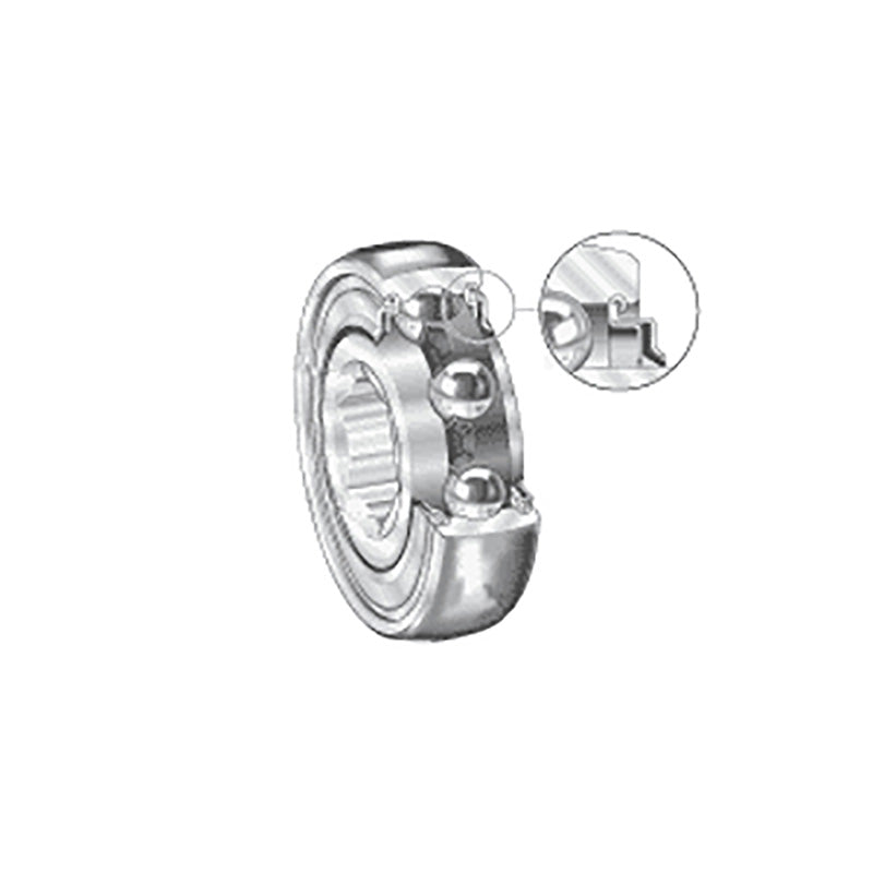INA SK100206KRRBAH11 Metric Spherical Outer Hexagonal Bore Bearing Insert with R Seals 25.4mm Bore