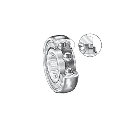 INA SK102207KRRBAH10 Metric Spherical Outer Hexagonal Bore Bearing Insert with R Seals 28.58mm Bore