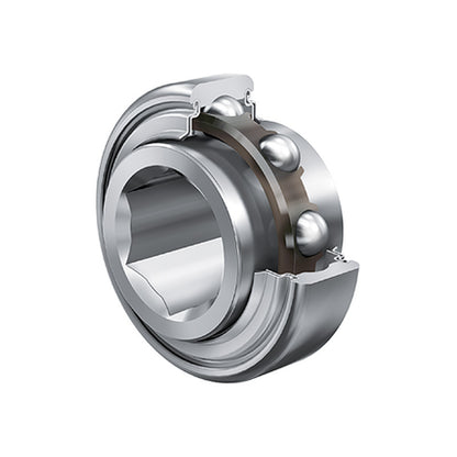 INA SK014205KRR Metric Parallel Outer Hexagonal Bore Bearing Insert with R Seals 22.23mm Bore