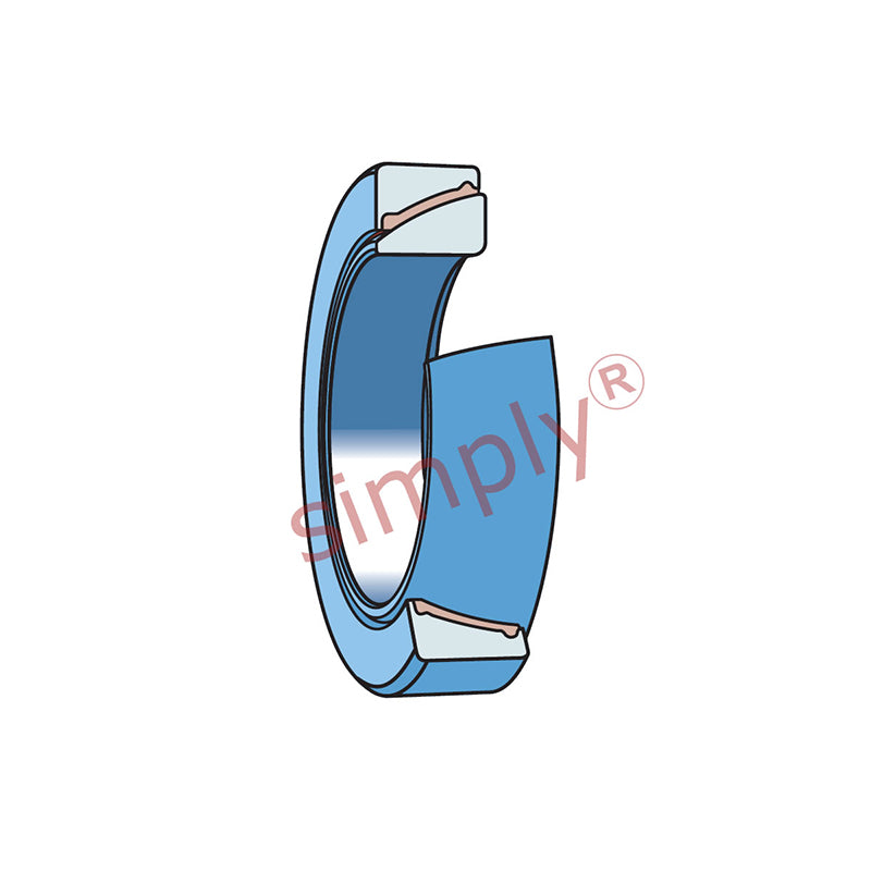 SKF GAC45F Angular Contact Spherical Plain Bearing Steel / PTFE Fabric 45x75x20mm