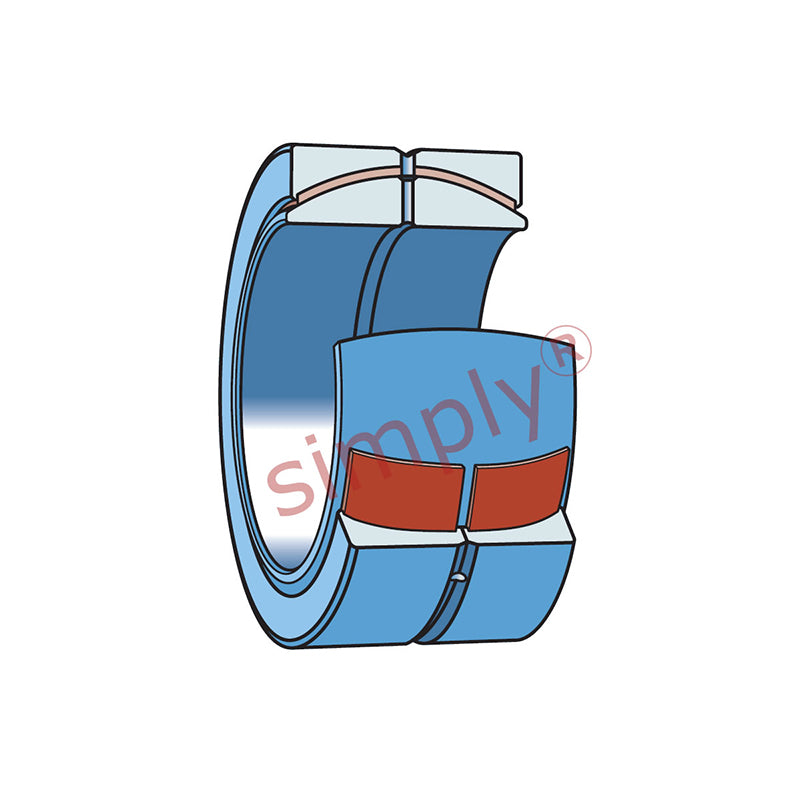 SKF GEC630FSA Maintenance Free Spherical Plain Bearing 630x850x300x260mm