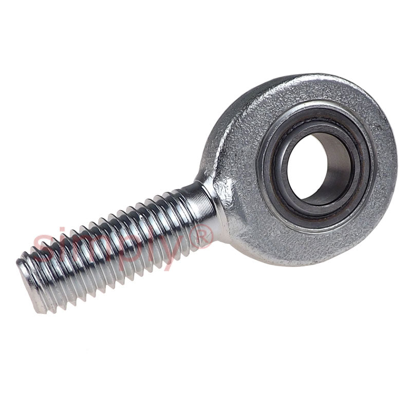 SKF SAL30C Left Hand Steel / PTFE Sintered Bronze Lined Plain Male Rod End M30x2 Thread