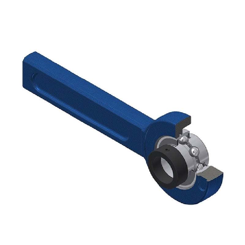 SNR EXSP209 Metric Cast Iron Tensioner Unit with 45mm Bore Eccentric Collar Insert - Allow 2-3 Days