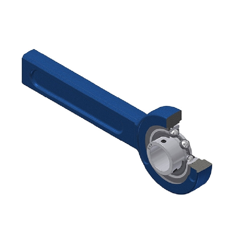 SNR USSP206N Metric Cast Iron Tensioner Unit with 30mm Bore Insert - Allow 2-3 Days