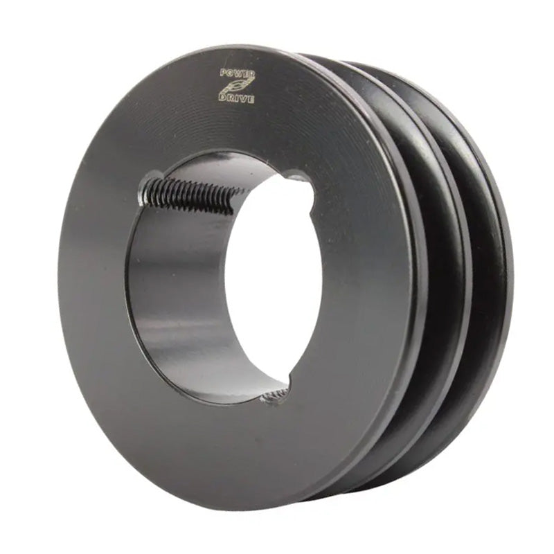 100X2SPA 100mm Pitch Diameter SPA Section Tapered Locking Bush Type Pulley with 2 Grooves (Bush not Incl.)