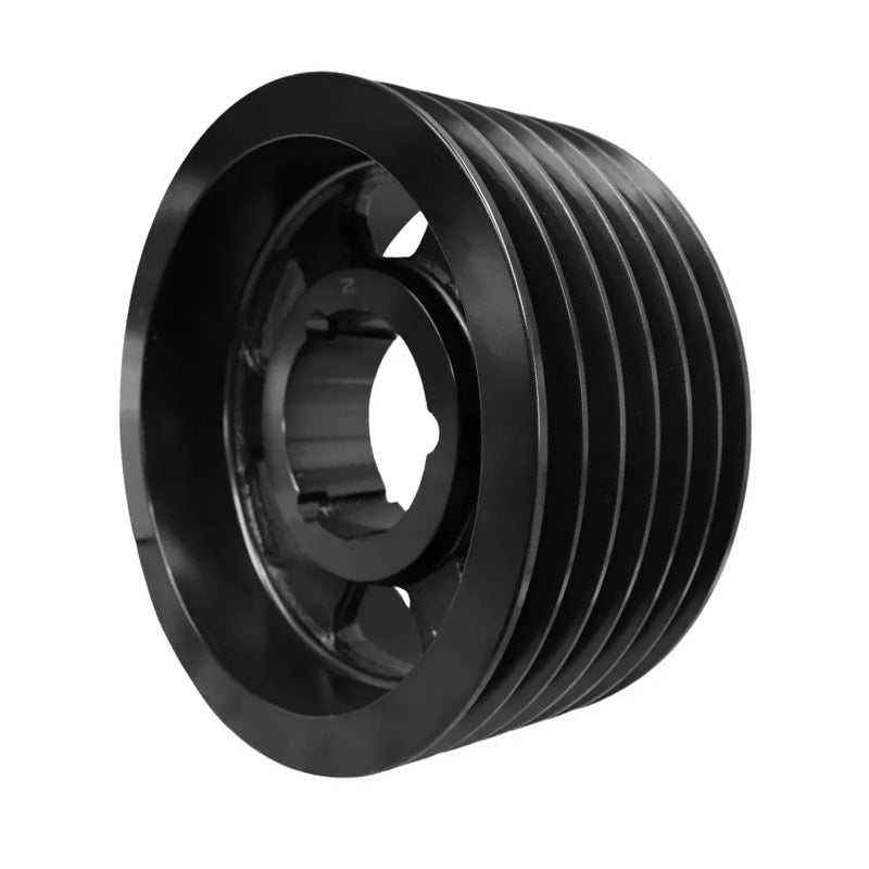 PowerDrive 630X6SPB 630mm Pitch Diameter SPB Section Tapered Locking Bush Type Pulley with 6 Grooves (Bush not Incl.) - Allow 2-3 Days