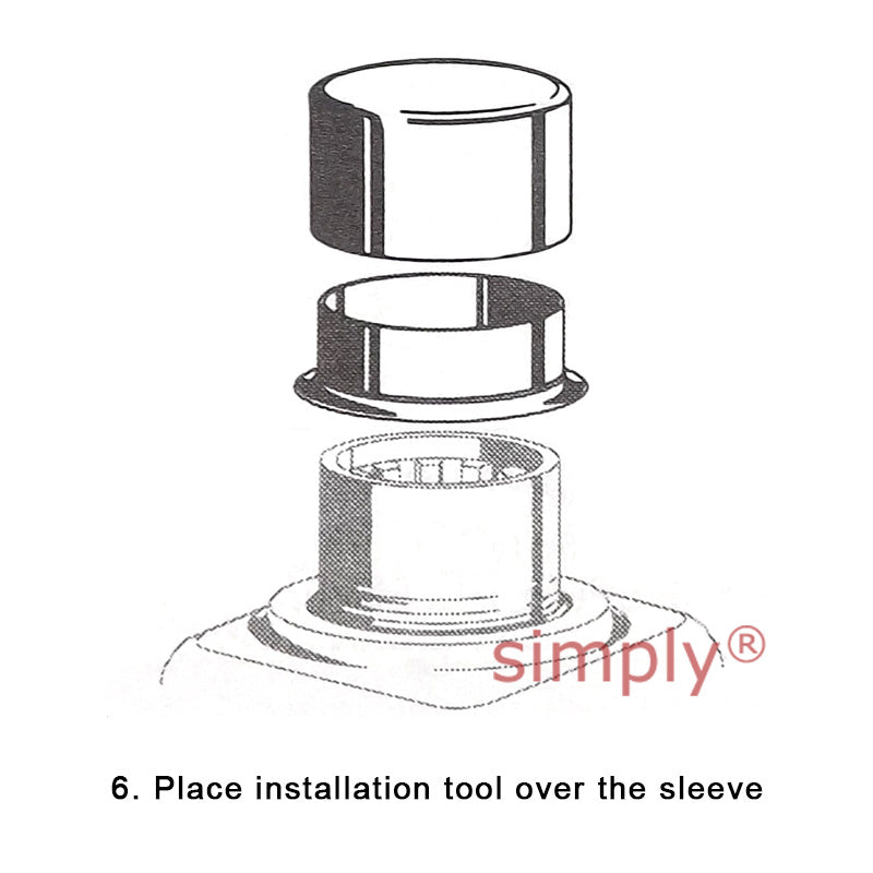 SKF CR99332 Hardened Stainless Speedi Sleeve for Shafts 84.76-85.02mm