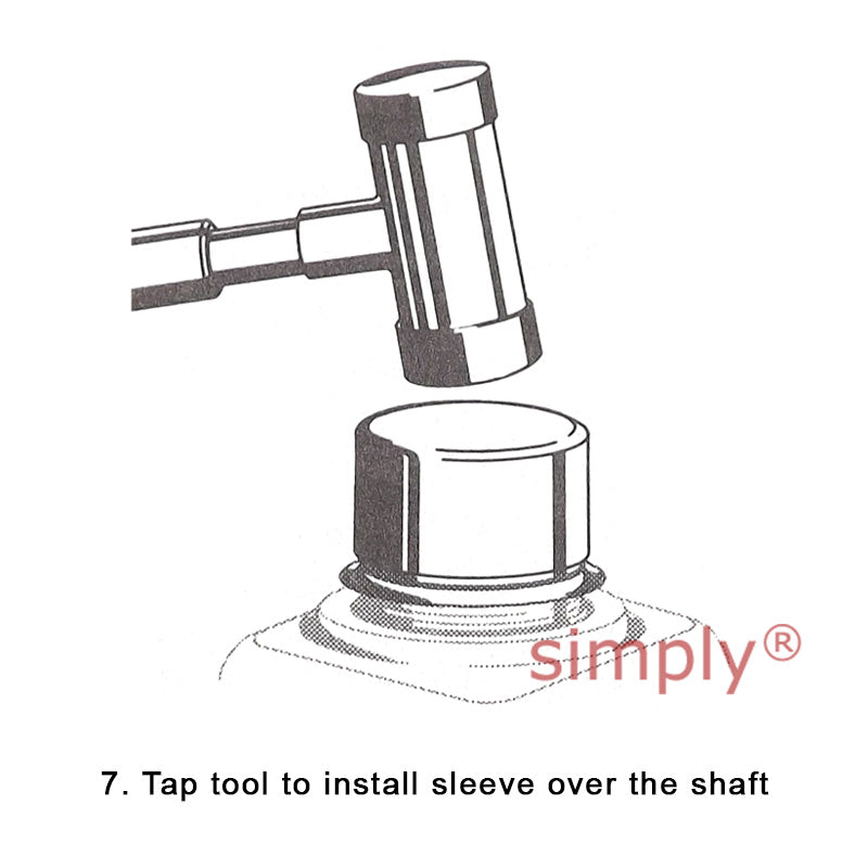 SKF CR99267 Hardened Stainless Speedi Sleeve for Shafts 69.77-69.93mm