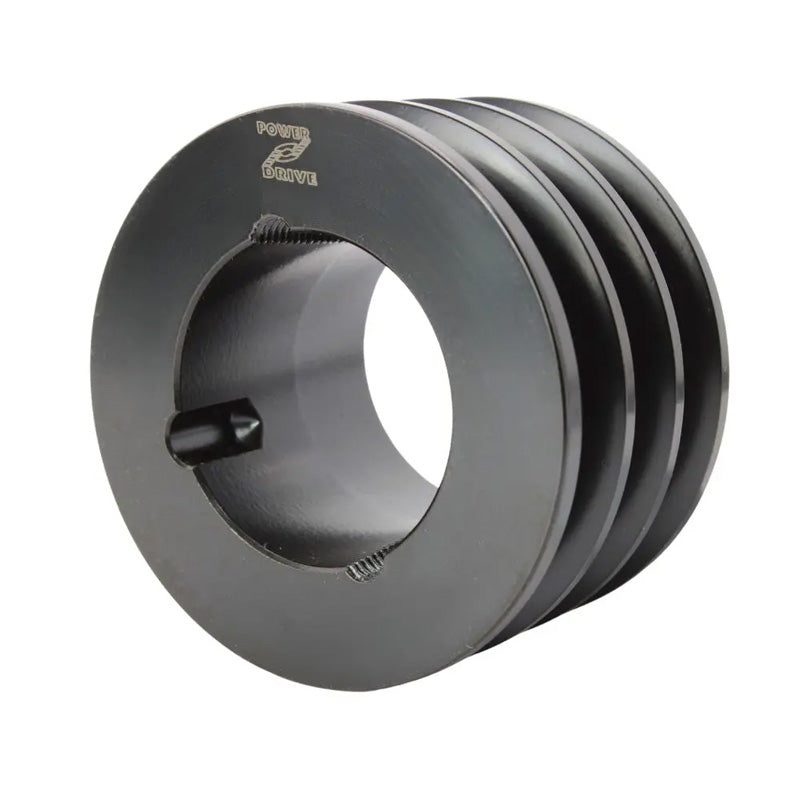 71X3SPZ 71mm Pitch Diameter SPZ Section Tapered Locking Bush Type Pulley with 3 Grooves (Bush not Incl.)