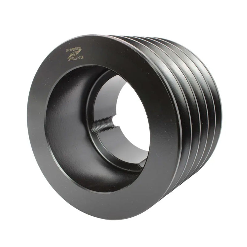 160X5SPZ 160mm Pitch Diameter SPZ Section Tapered Locking Bush Type Pulley with 5 Grooves (Bush not Incl.)
