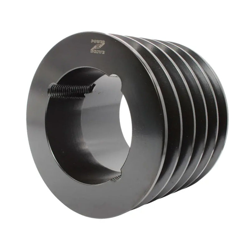 90X5SPZ 90mm Pitch Diameter SPZ Section Tapered Locking Bush Type Pulley with 5 Grooves (Bush not Incl.)