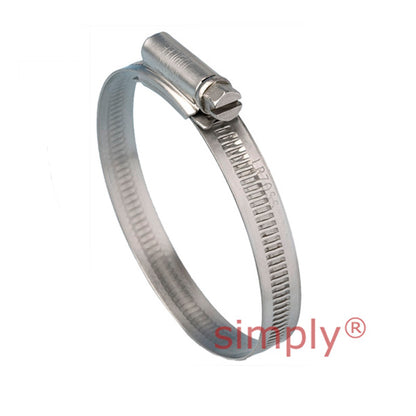 LR040SS Light Range 304 Stainless Steel Jubilee Clip Adjustment Range 25mm-40mm Band Width 9.9mm