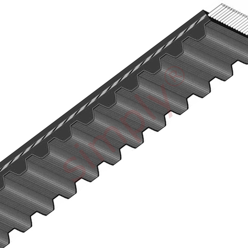STD712-S8M-20-89 Major Brand Synchronous Belt 20mm Wide 8mm Pitch 89 Teeth Allow 2-3 Days