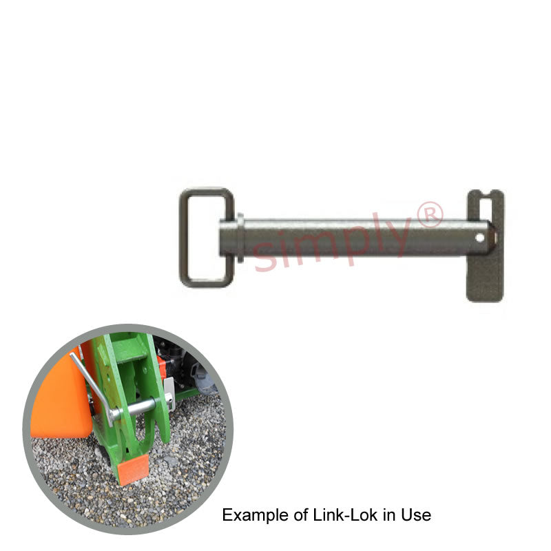 SLPT2518001 LinkLok Drawbar/Tow Pin for use with Agricultural Machinery/Trailers 25x180mm - Allow 2-3 Days