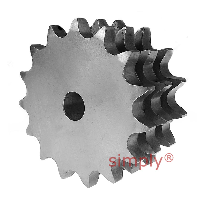 Branded 25 Tooth 16B Triplex Platewheel for 1 inch Pitch Chain