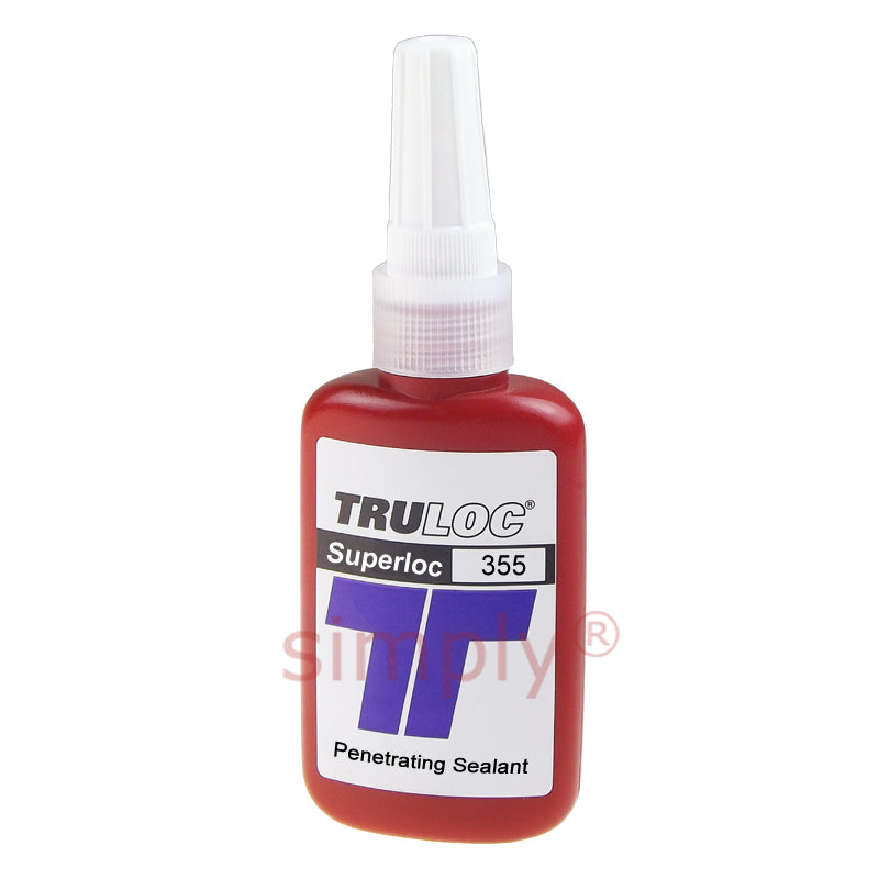 Truloc Superloc 355 Low Viscosity Penetrating Nut / Thread / Stud Locking Sealant 50ml