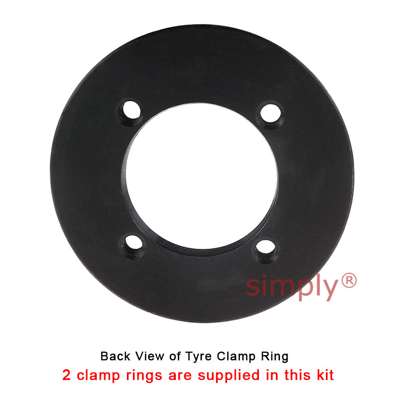 Major Branded F50H/F50B Outer Facing Taper Bore/Pilot Bored Tyre Drive Coupling Assembly with Fire Resistant Antistatic (F.R.A.S) Tyre