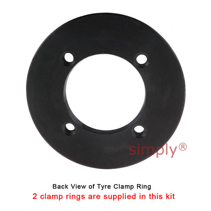 Major Branded F50F/F50B Inner Facing Taper Bore/Pilot Bored Tyre Drive Coupling Assembly with Fire Resistant Antistatic (F.R.A.S) Tyre
