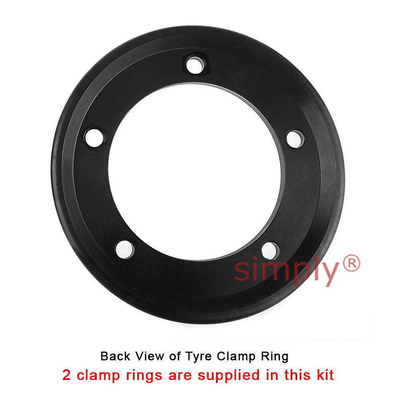 Major Branded F60F/F60B Inner Facing Taper Bore/Pilot Bored Tyre Drive Coupling Assembly with Fire Resistant Antistatic (F.R.A.S) Tyre