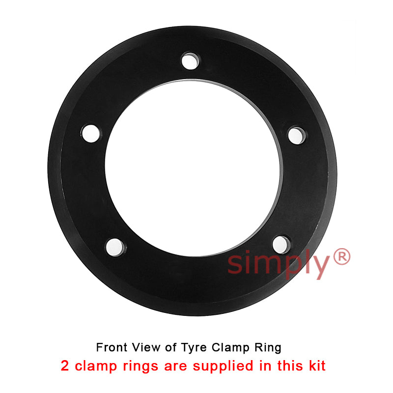Major Branded F60H/F60F Inner/Outer Facing Taper Bores Type Tyre Drive Coupling Assembly with Natural Rubber Tyre