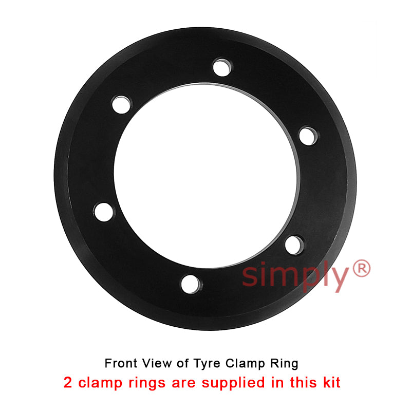 Major Branded F80F/F80B Inner Facing Taper Bore/Pilot Bored Type Tyre Drive Coupling Assembly with Natural Rubber Tyre