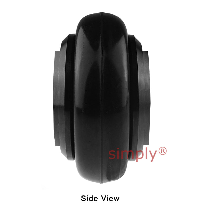 Major Branded F50H/F50B Outer Facing Taper Bore/Pilot Bored Tyre Drive Coupling Assembly with Natural Rubber Tyre